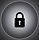 lock icon_invisible background and black