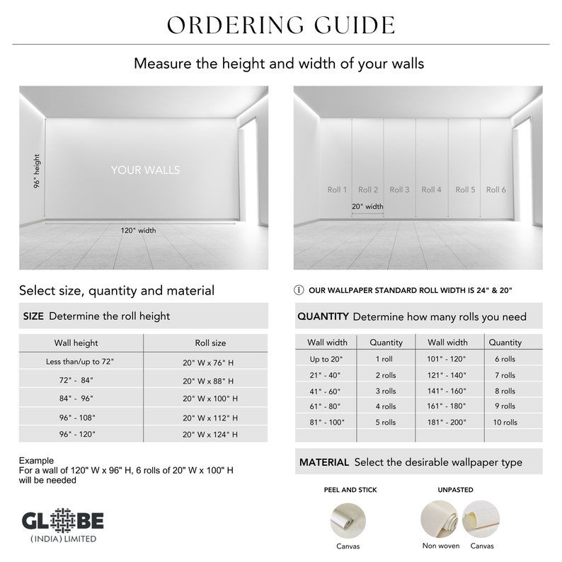 Thumbnail: Ivory Garden Grey & White Bed Room Wallpaper, Silver Peel & Stick