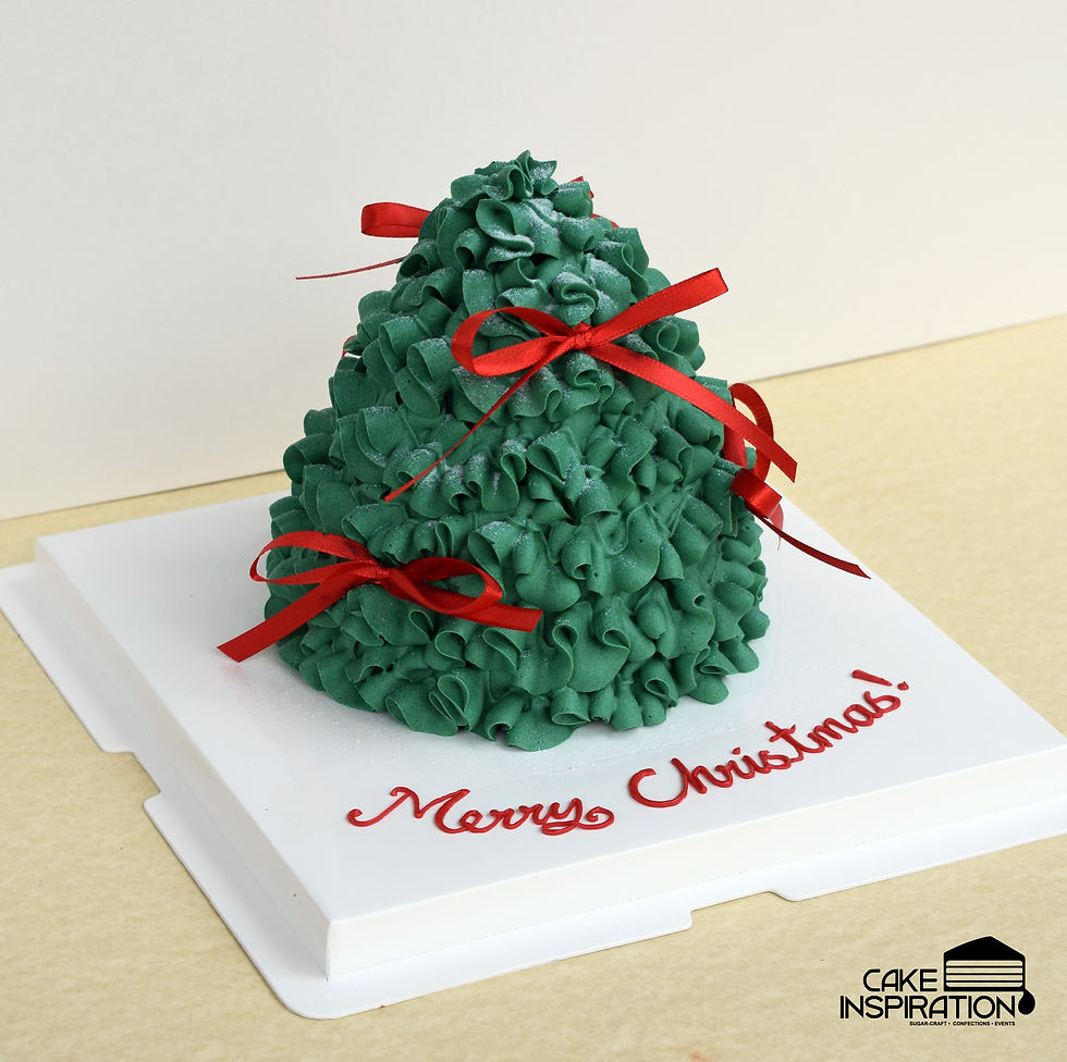 Thumbnail: Christmas Tree Cake