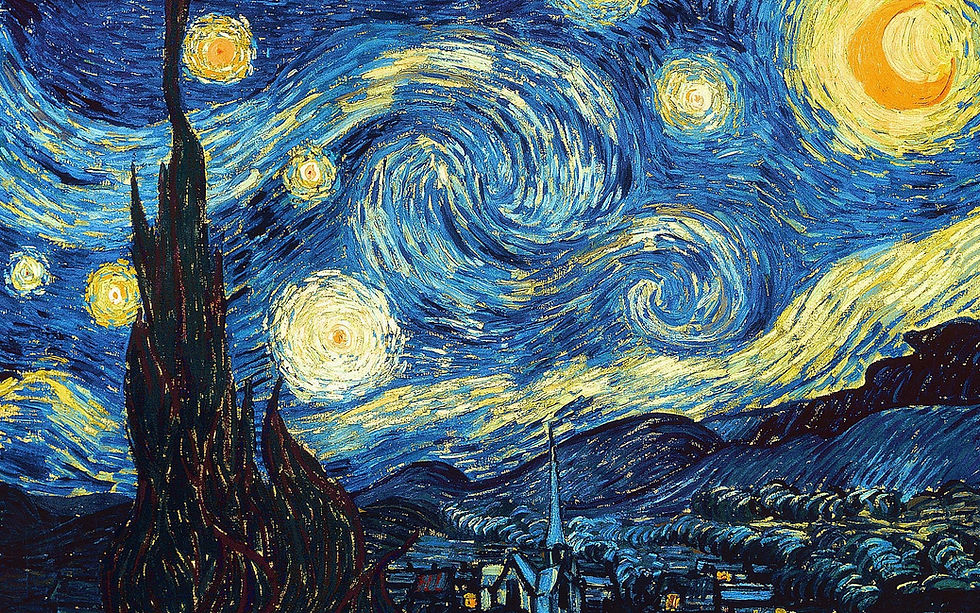 Starry Sky by Van Gogh from Pixabay