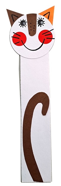 Záložka do knížky - kočka