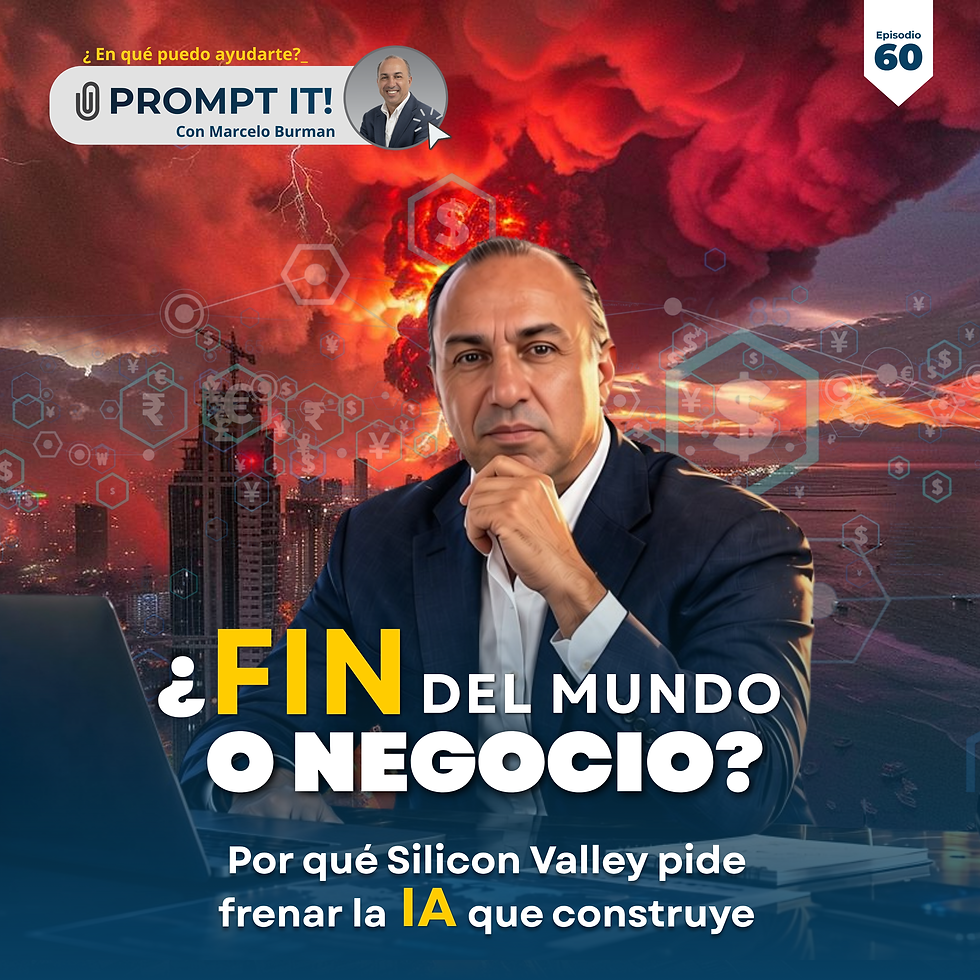 Prompt IT! #60: ¿Fin del mundo o negocio del miedo? Por qué Silicon Valley pide frenar la IA