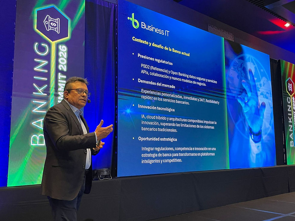 Banking Tech Summit Panamá 2026: del core legacy a la plataforma inteligente