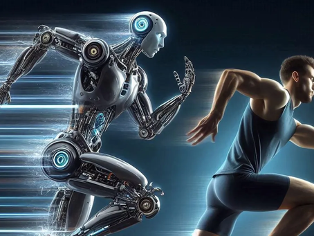 China se prepara para el primer maratón entre humanos y robots