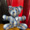 Thumbnail: Memory/Keepsake Bear with Original Collar and Buttons