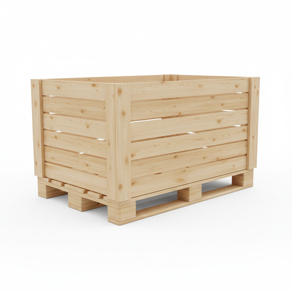 Wooden Bins