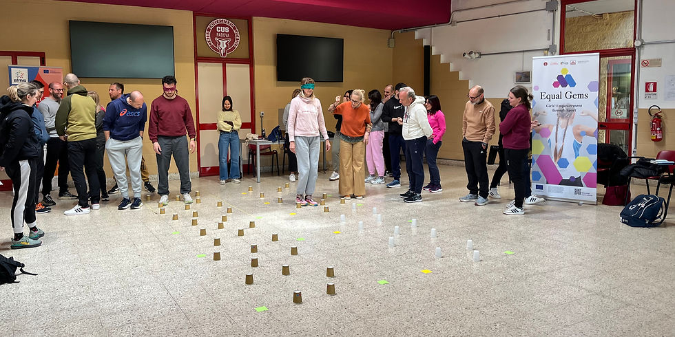 Formazione Equal GEMS al CUS Padova: insegnare lo sport in chiave di genere