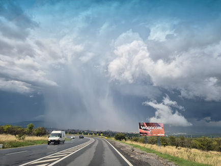 Fenomen meteo spectaculos la Cluj