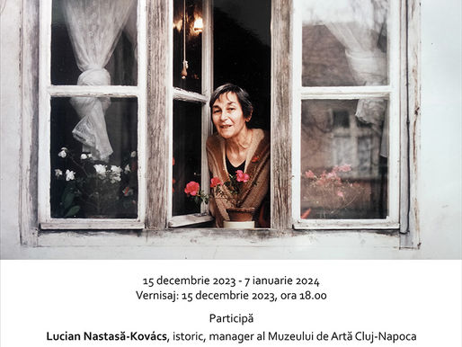 Vernisaj: 15 decembrie 2023, ora 18:00 Doina Cornea, doamna din spatele ferestrei