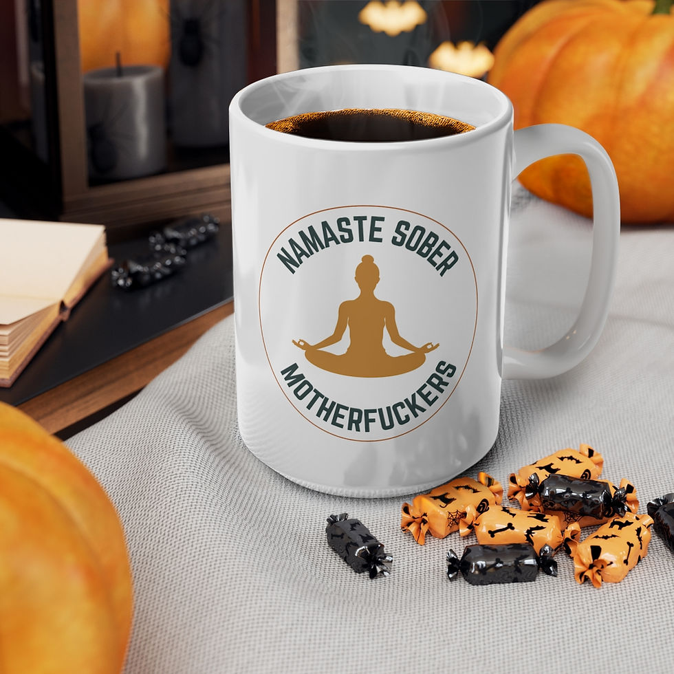 Thumbnail: Namaste Sober MF'ers Mug