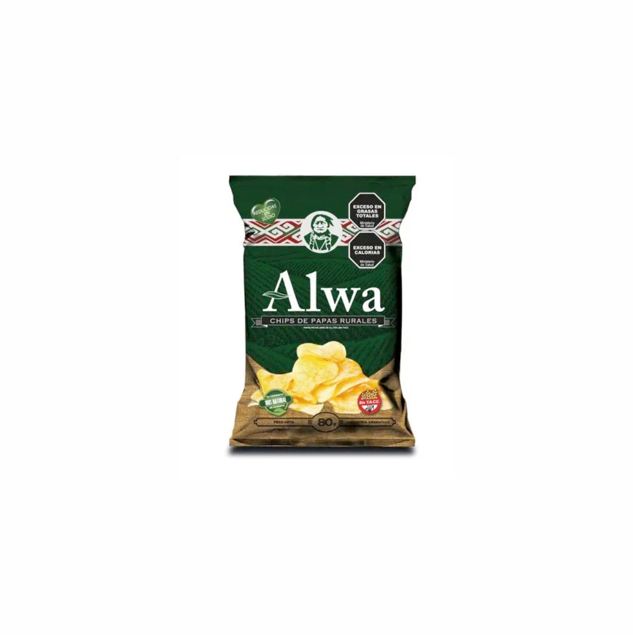 Chips de Papas rurales - Alwa 80 Gr