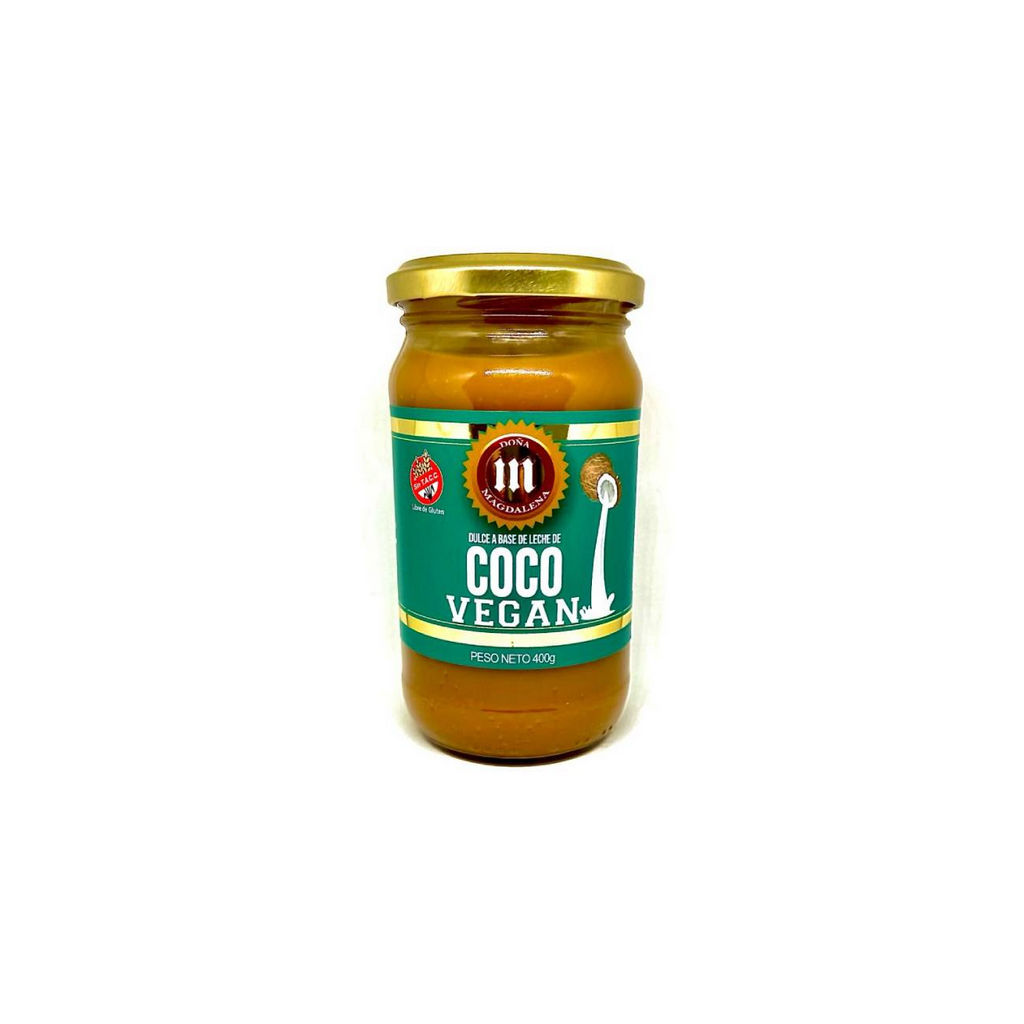Dulce de Leche de coco vegano sin tacc - 400 Gr -  Dona Magdalena