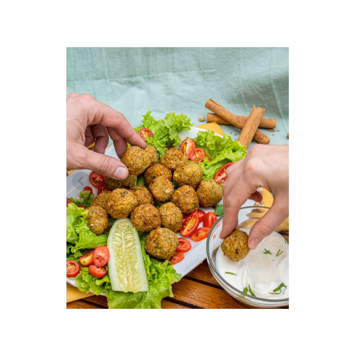 Falafel vegano sin tacc - 12 unidades