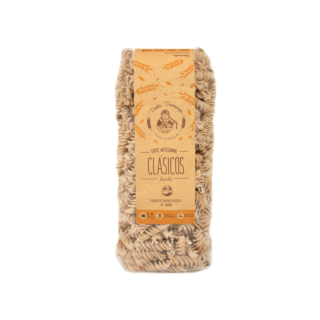 Fideos Fusilis Integrales Clásicos Doña Dominga - 400 Gr - Agroecol
