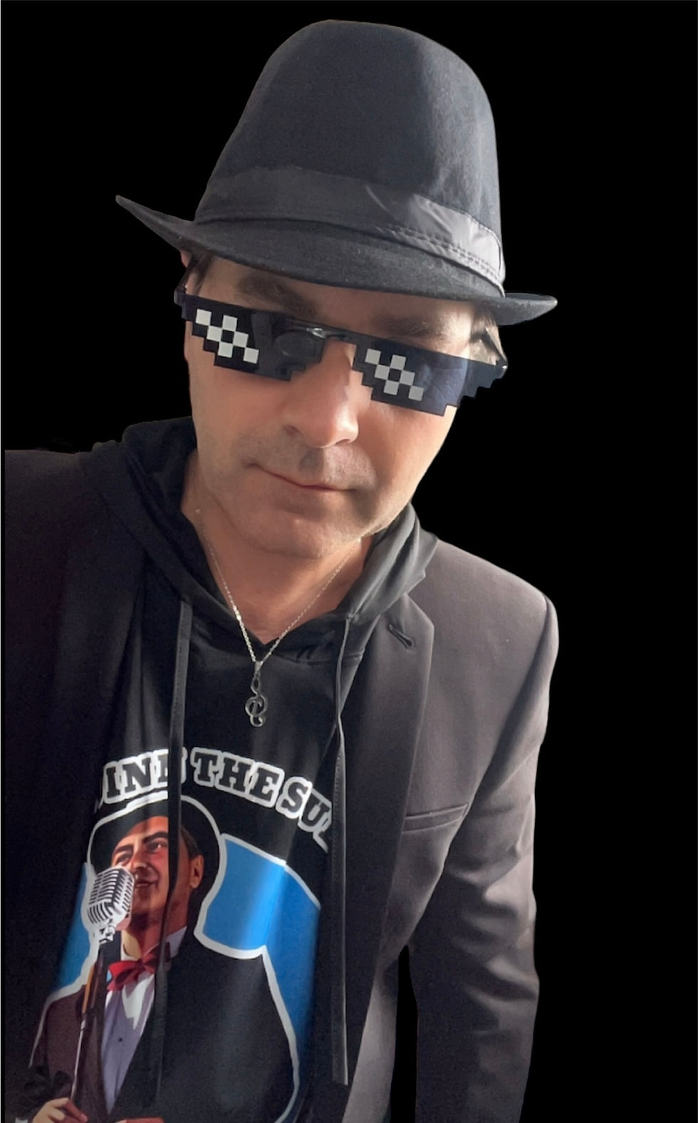Thumbnail: Soul Man Pixelated Party Glasses