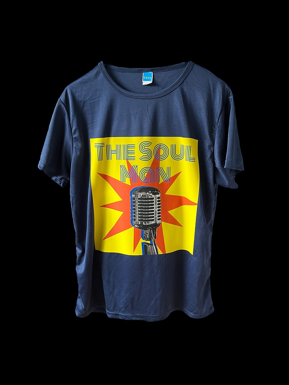 Thumbnail: Navy & Yellow Soul Man T Shirt