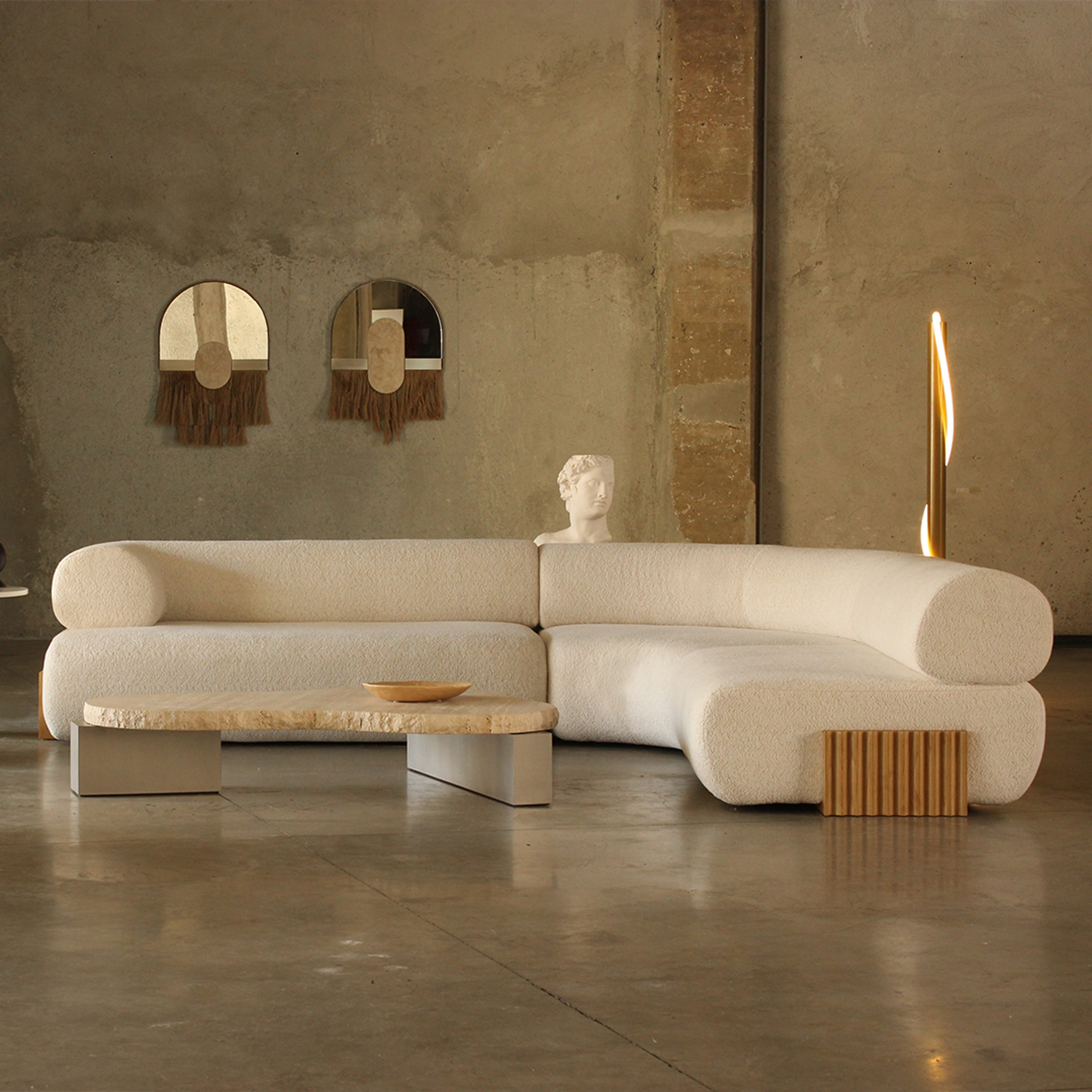 Carmel Lacquer Modular Couch