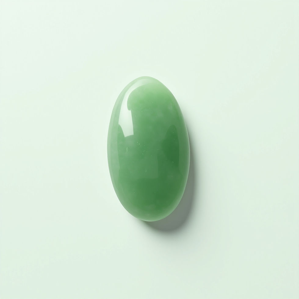 Pedra Gua Sha Jade
