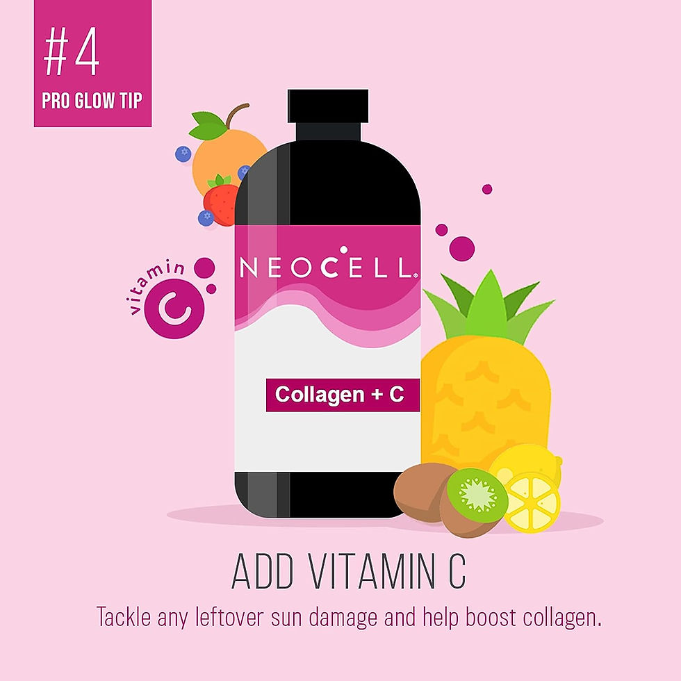 Thumbnail: NeoCell Collagen Peptides + Vitamin C Liquid, 4g Collagen Per Serving, Gluten F