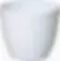 Potje wit - 7,5 cm