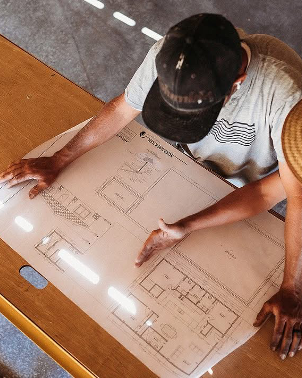 Reviewing home plans