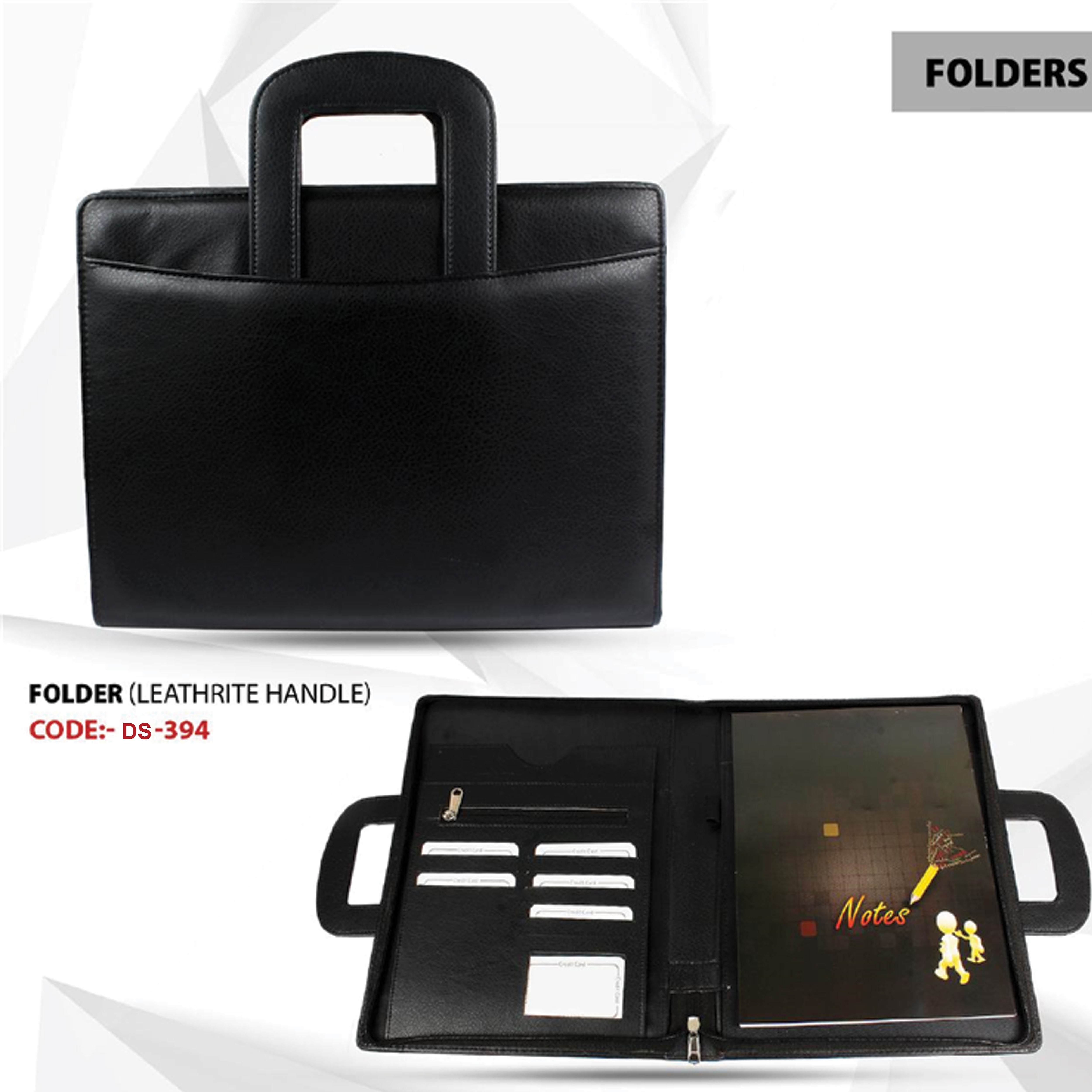 Folder (Leatherite Handle)