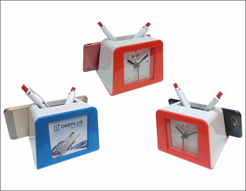 New Table Clock With Mobile Stand