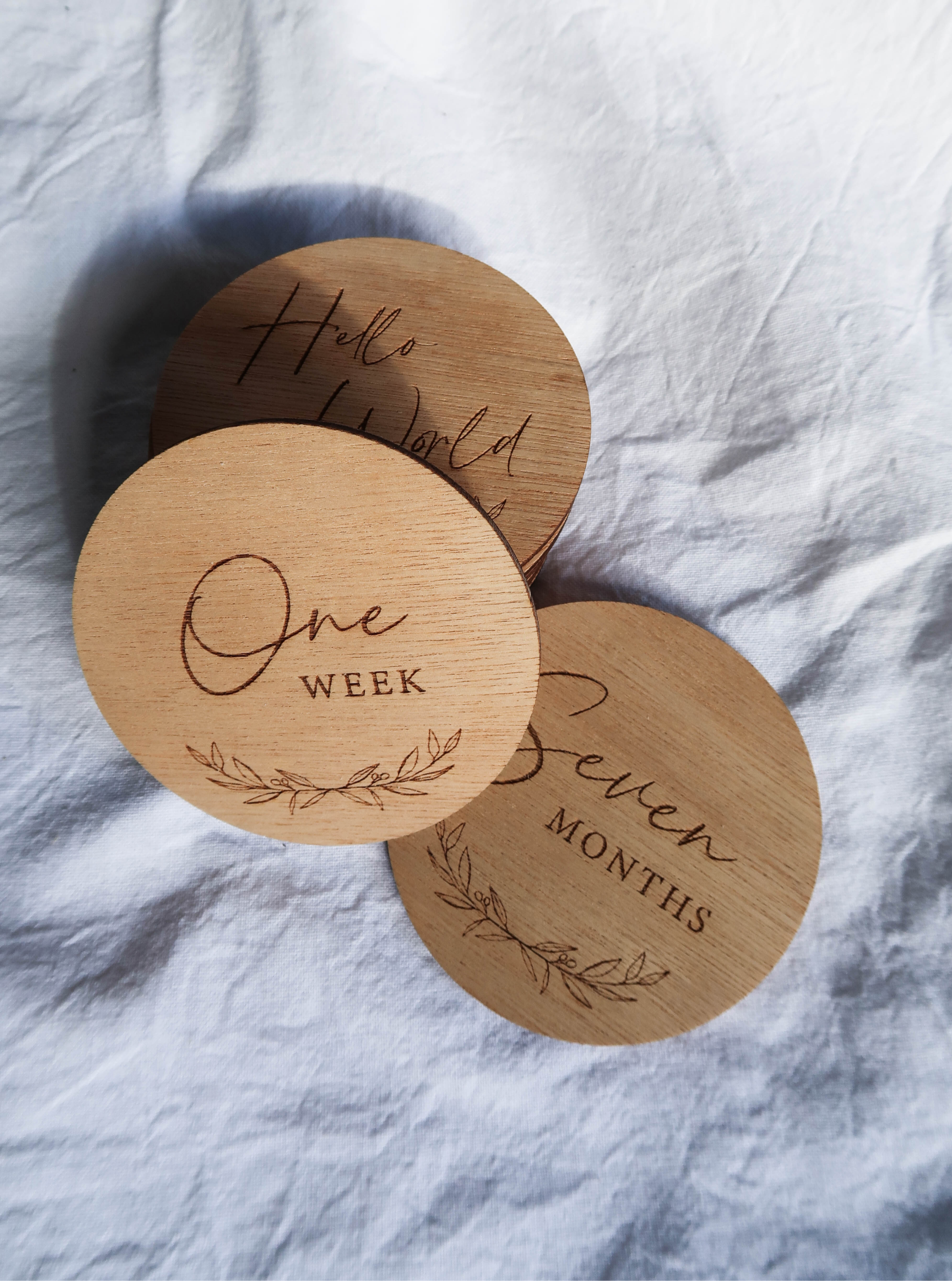 Baby Milestone Plaques