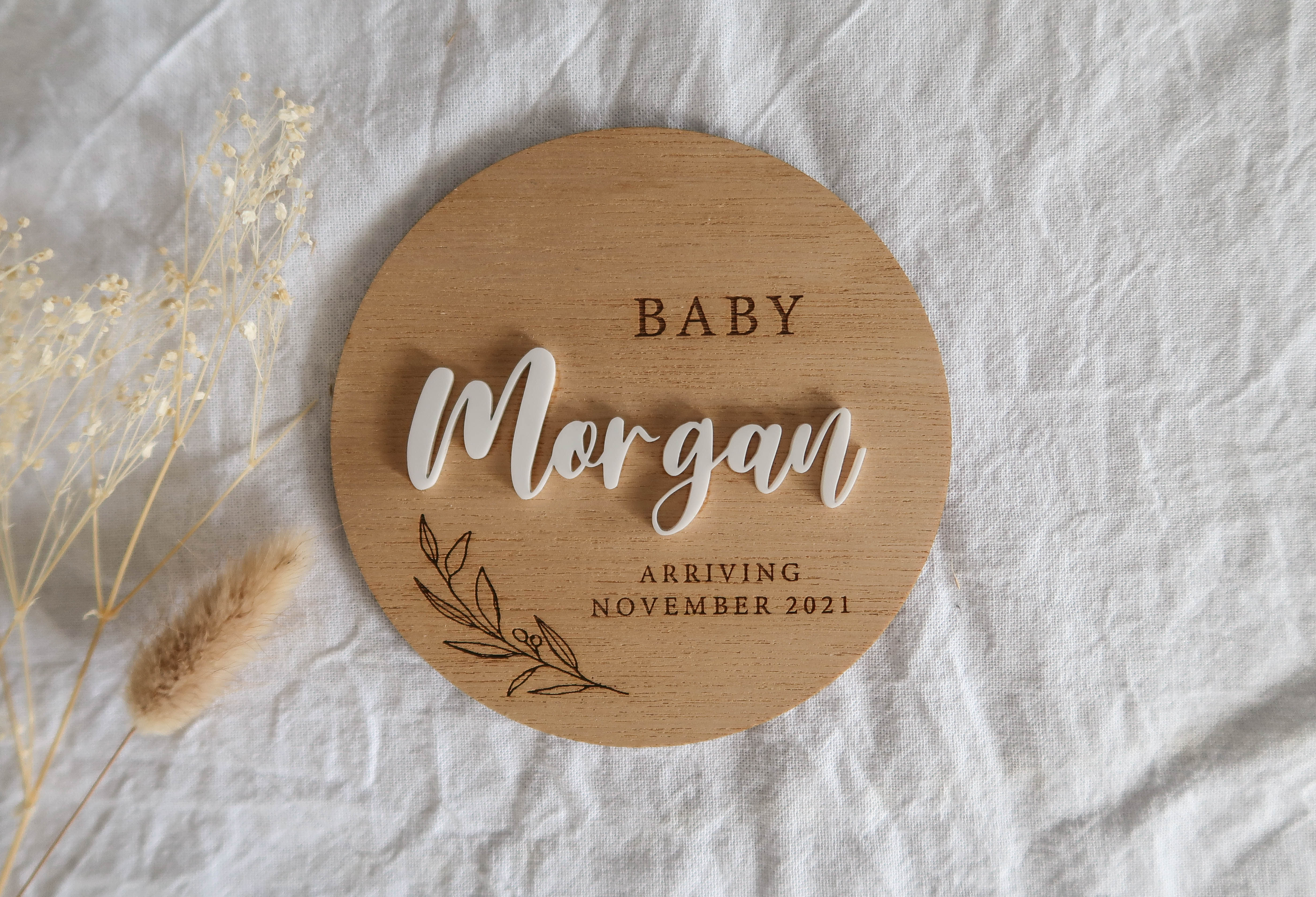 3D Pregnancy Announcement