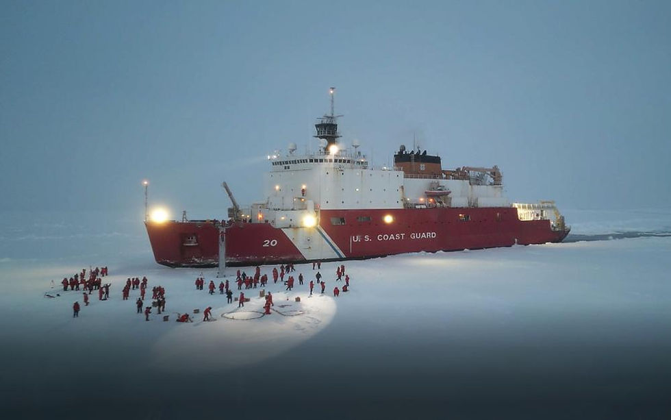 Healy at North Pole October 2, 2022