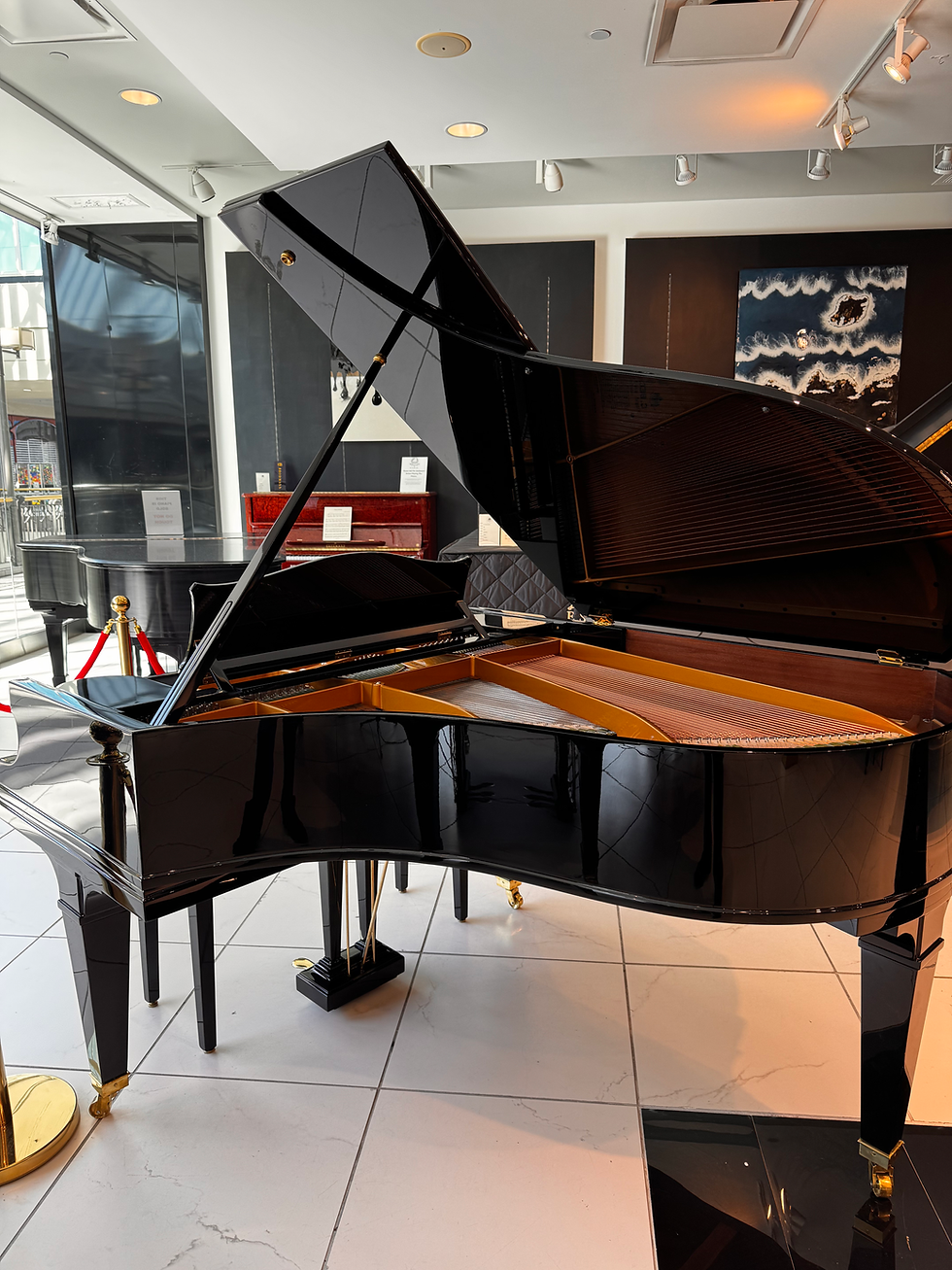 Thumbnail: C. Bechstein Model A1 Grand Piano [Complete Rebuild] | Ebony Polish