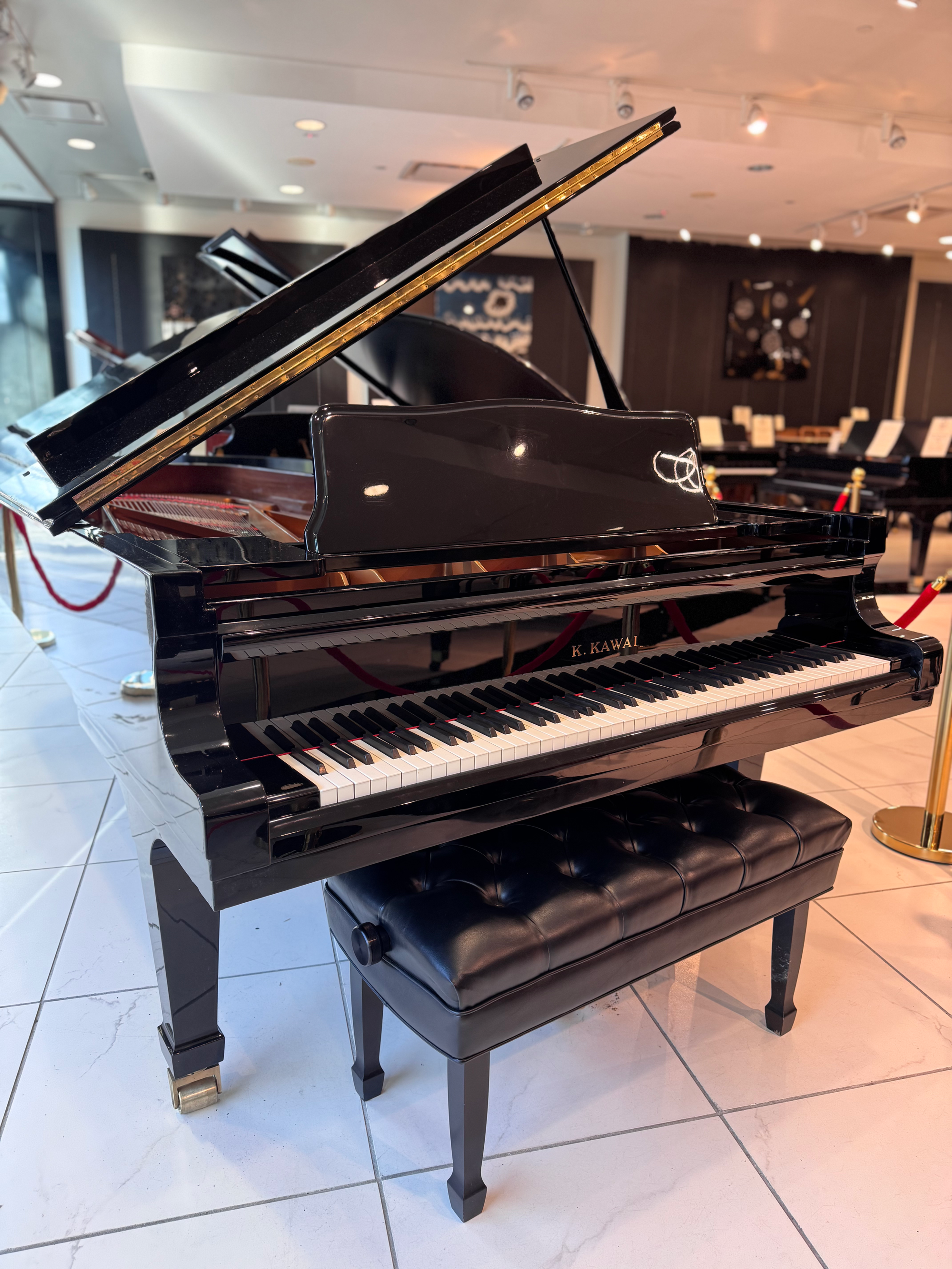 Kawai EX Concert Grand Piano | Ebony Polish