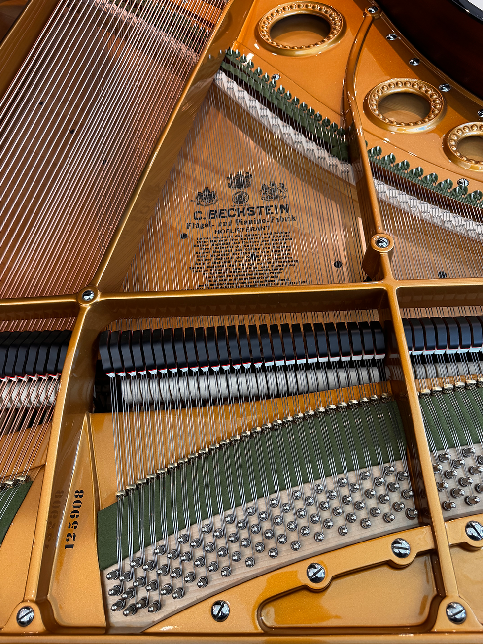 Thumbnail: C. Bechstein Model A1 Grand Piano [Complete Rebuild] | Ebony Polish