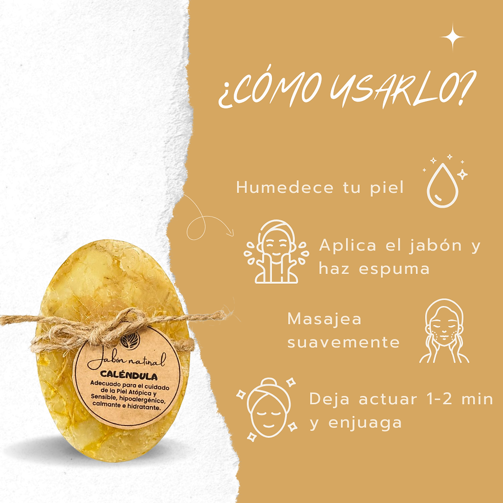 Miniatura: Jabón hipoalergénica de Caléndula 80g