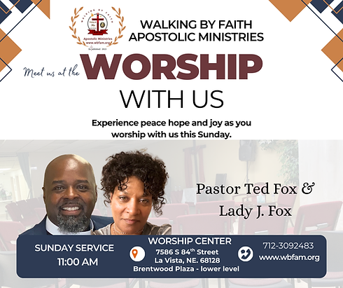 Worship with us