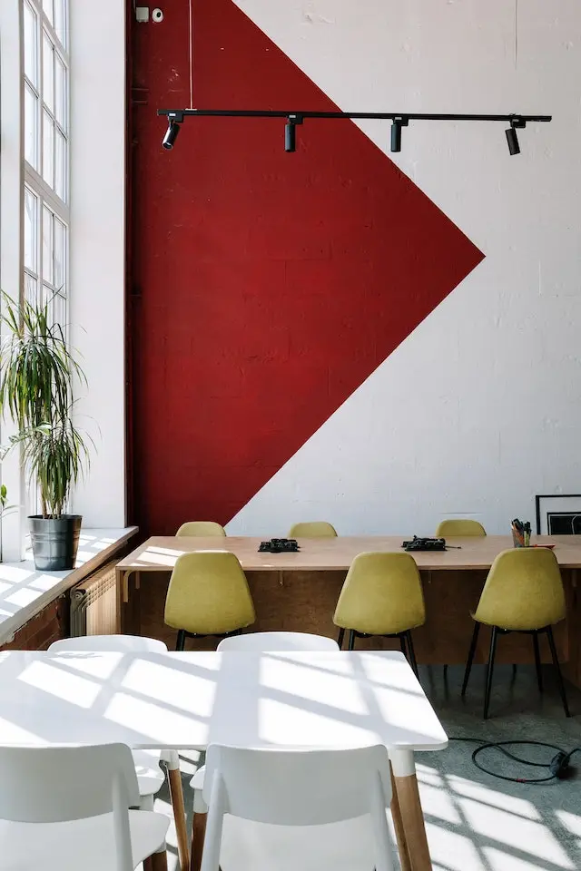 oficina de coworking vacia