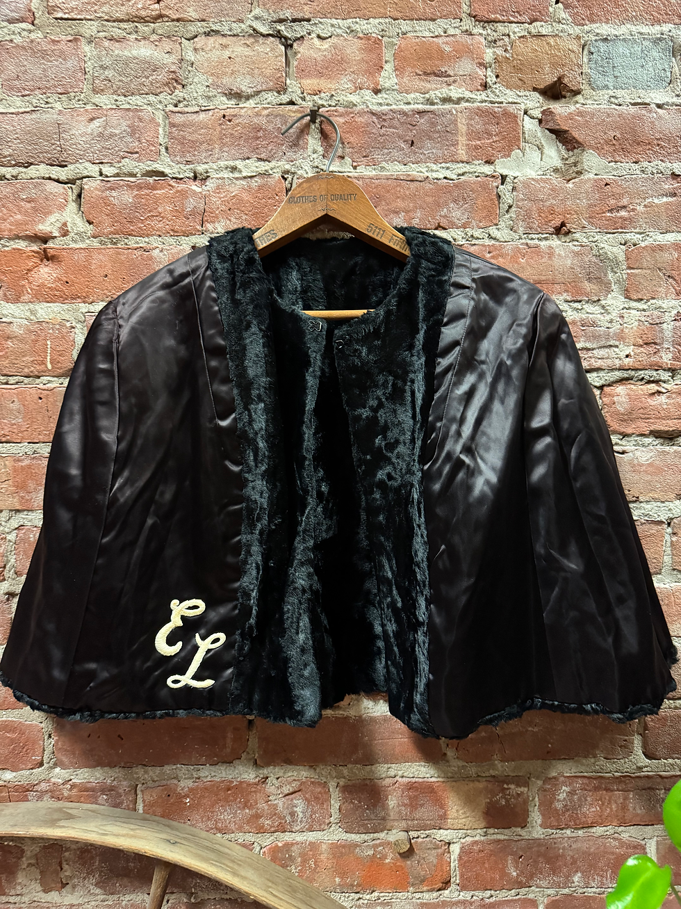 Thumbnail: Vintage Faux Fur Capelet 