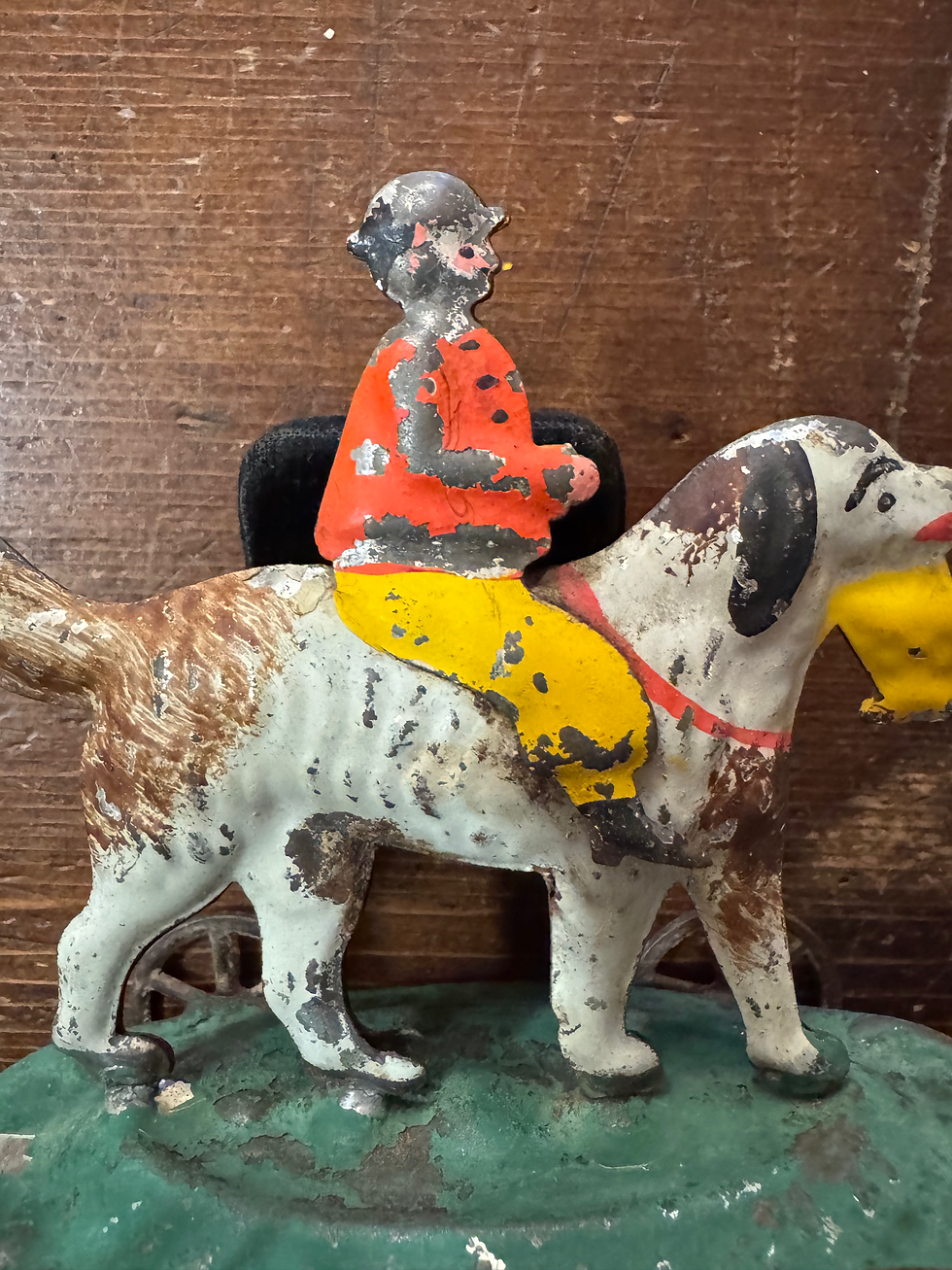 Thumbnail: Early Tinplate Pull Toy 