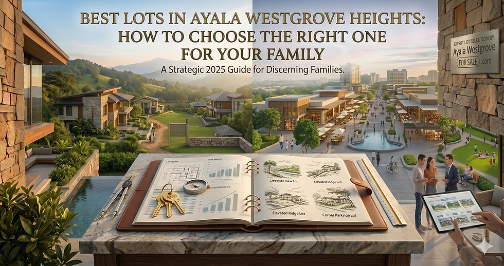 Ayala Westgrove Heights Community Guide: Amenities, HOA, and Neighborhood Life (2025)