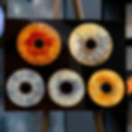 Sīktēls: True Eye acu foto mākslas darbs uz organiskā stikla