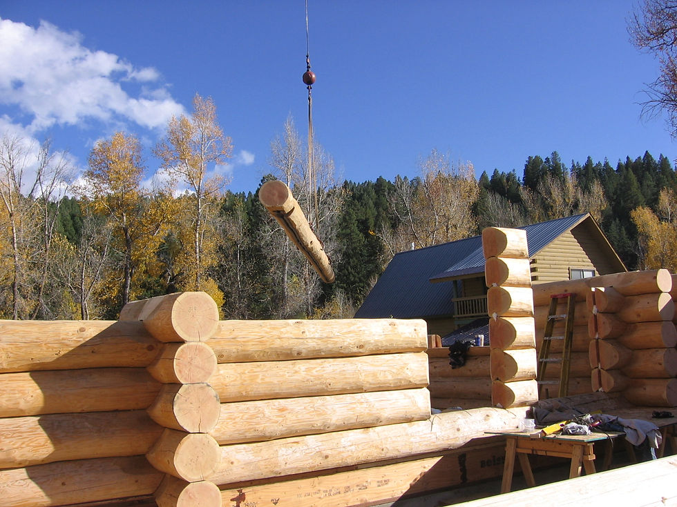 Handcrafted Log Home