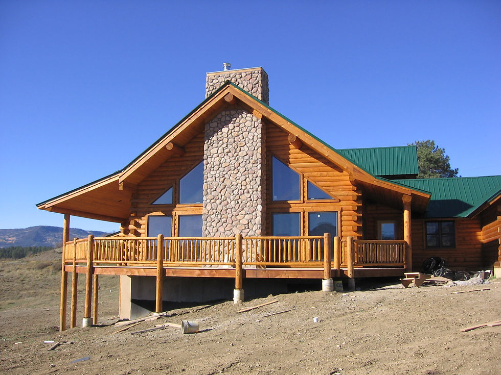 Custom Log Home