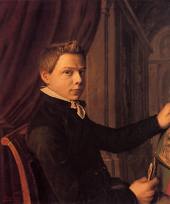 Self-Portrait Sir Lawrence Alma-Tadema Date: 1852