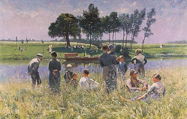 Le Pique-nique Emile Claus