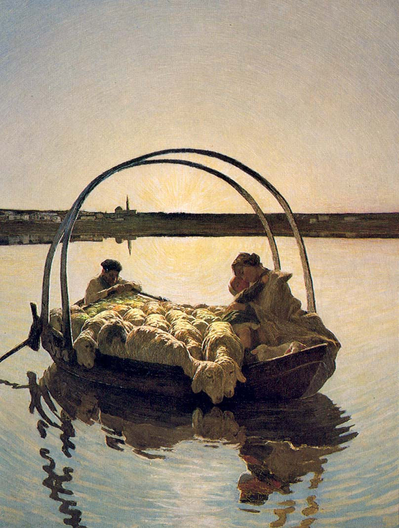 Ave Maria a Trasbordo Giovanni Segantini