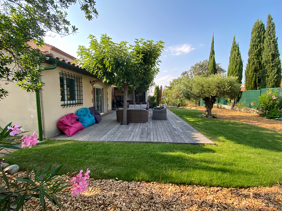 Terrasse Jardin Haut Terrasse Est