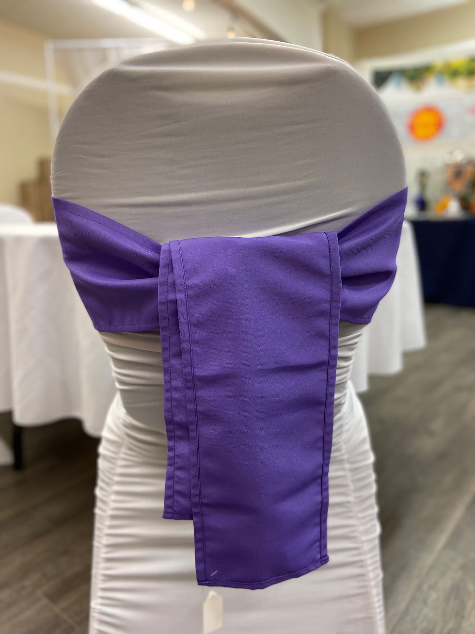 Mauve visa sash
