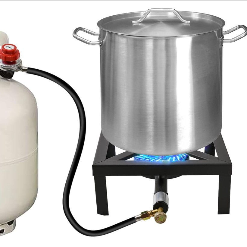 Single propane burner