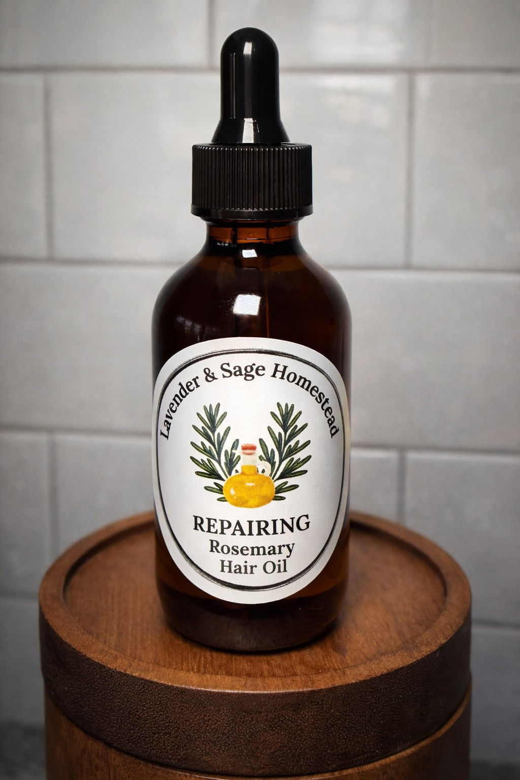 Repairing Rosemary Hair Oil
