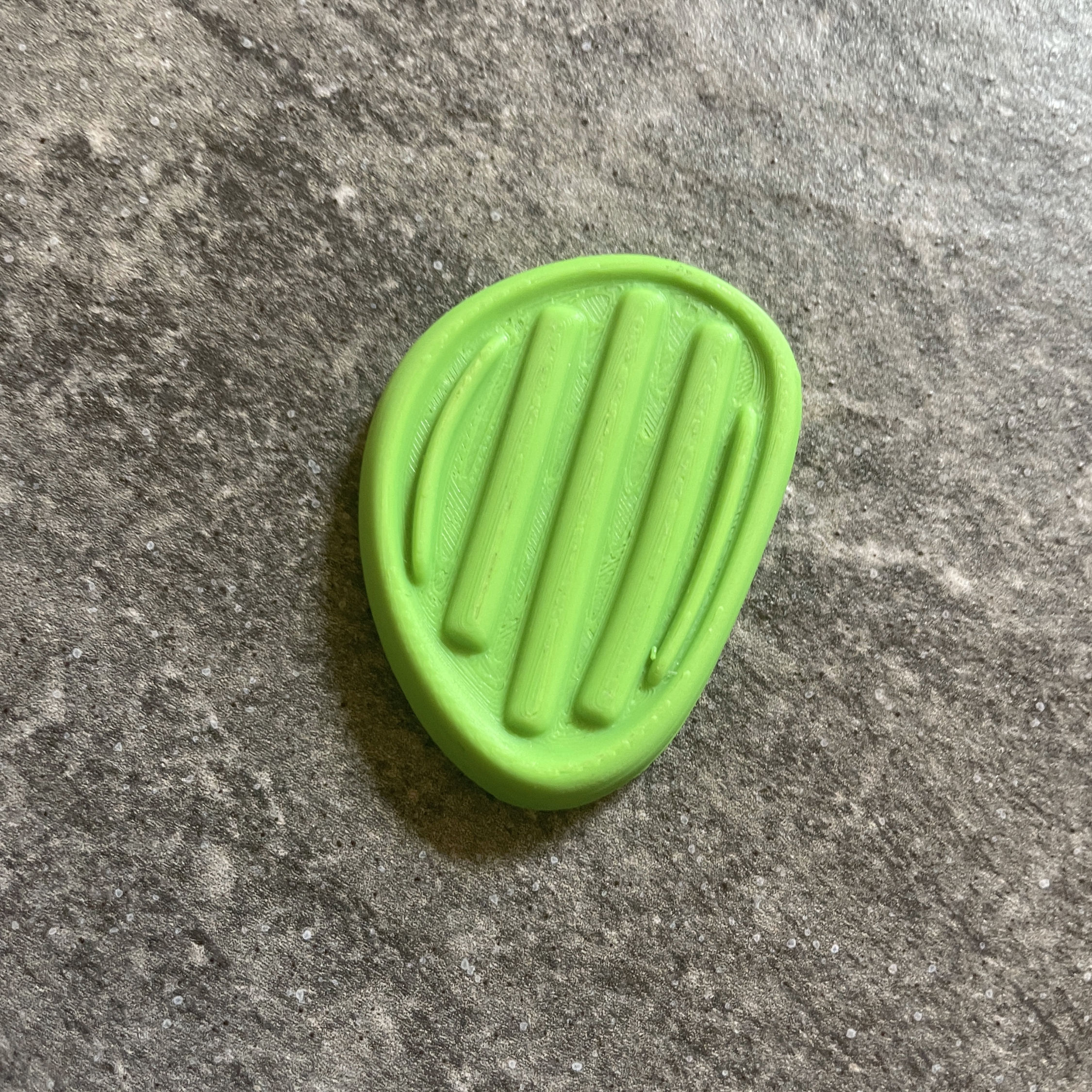 Sensorisk sten – räfflor
